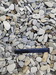 Галька черноморская фр. 20-40 мм.  купить в Кемерово фото Камень Клуб