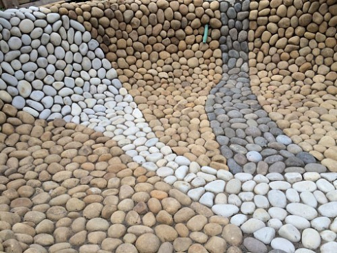 Kamenclub.ru: Песчаник ядра, фр. 100-300 мм  купить в Кемерово песчаник бежевый серый рыжий речная галька 5 000 руб/т   фото КАМЕНЬ КЛУБ