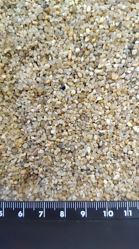 Кварцевый песок для пескоструйных работ фр. 0,8-1,6 мм.  купить в Кемерово фото Камень Клуб