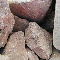 Яшма красная  (фр. 70-100 мм) фото Камень Клуб  купить в Кемерово