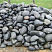 Kamenclub.ru: Темно-серый валунчик фр.100-300 мм.  купить в Кемерово крупный природный камень серый, темно-серый, светло-серый речная галька большого размера окатанная 4500 руб/т   фото КАМЕНЬ КЛУБ