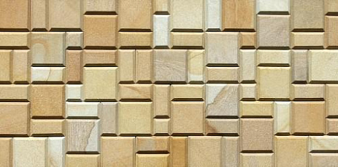 Kamenclub.ru: Песчаник (Римская кладка) art PSG-L-02  купить в Кемерово    3750 руб/кв.м   фото КАМЕНЬ КЛУБ