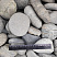 Kamenclub.ru: Галька речная окат (темно-серая) фр. 70-150 мм. купить  в Кемерово галька речная темно-серая, синяя, серая речная галька округлая  8000 руб/т   фото КАМЕНЬ КЛУБ