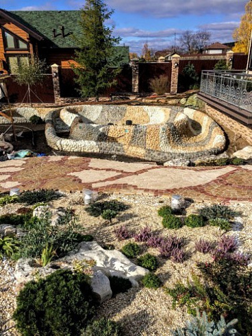 Kamenclub.ru: Песчаник брусчатка (Готика) art PSK-L-01  купить в Кемерово    2600 руб/кв.м    фото КАМЕНЬ КЛУБ