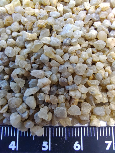 Кварцевый песок сухой фракцинированный фр. 1,6-4 мм.  купить в Кемерово фото Камень Клуб