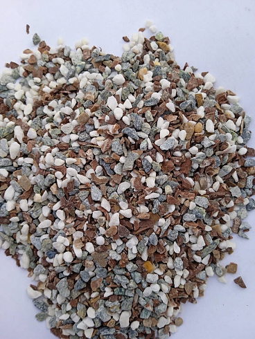 Kamenclub.ru: Мраморная крошка (щебень крошка микс: белый-зеленый-розовый) фр. 5-10 мм  купить в Кемерово мрамор белый, зеленый, розовый, разноцветный, молочный декоративная ландшафтная мраморная крошка 9500 руб/т   фото КАМЕНЬ КЛУБ