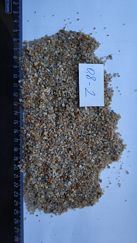 Кварцевый песок для площадок фр. 0,8 - 2 мм.  купить в Кемерово фото Камень Клуб