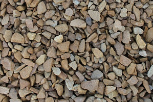 Kamenclub.ru: Щебень крошка желтый (песчаник) фр. 10-20 мм.  купить в Кемерово песчаник бежевый, серый, рыжий декоративный ландшафтный щебень колотый 9500 руб/т   фото КАМЕНЬ КЛУБ