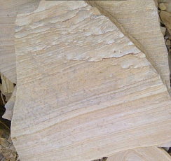 Kamenclub.ru: Песчаник пластушка желтый с рисунком (4-6 см)  купить в Кемерово плитняк пластушка желтый с рисунком песчаник 9 000 руб/м3   фото КАМЕНЬ КЛУБ