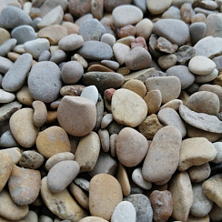 Галька каспийская фр. 3-10 мм.  купить в Кемерово фото Камень Клуб