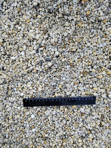 фото Галька крымская жемчужная фр. 3-5 мм. купить в Кемерово  в интернет-портале КАМЕНЬ КЛУБ