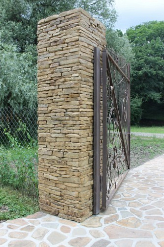 Kamenclub.ru: Песчаник (хворост) art PSG-5-06  купить в Кемерово    1 900 руб/кв.м   фото КАМЕНЬ КЛУБ