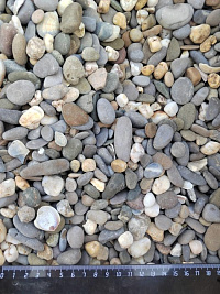 Галька крымская прибрежная фр. 10-20 мм.  купить в Кемерово фото Камень Клуб