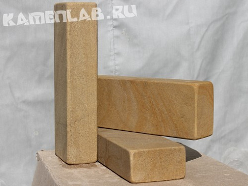 Kamenclub.ru: Бордюр садовый (песчаник) art PSG-B-01  купить в Кемерово    500 руб за 1 мп   фото КАМЕНЬ КЛУБ